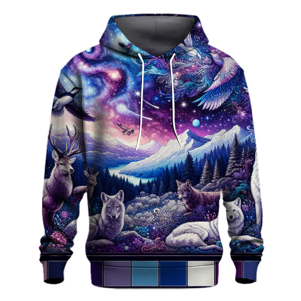 Galactic Wildlife Hoodie
