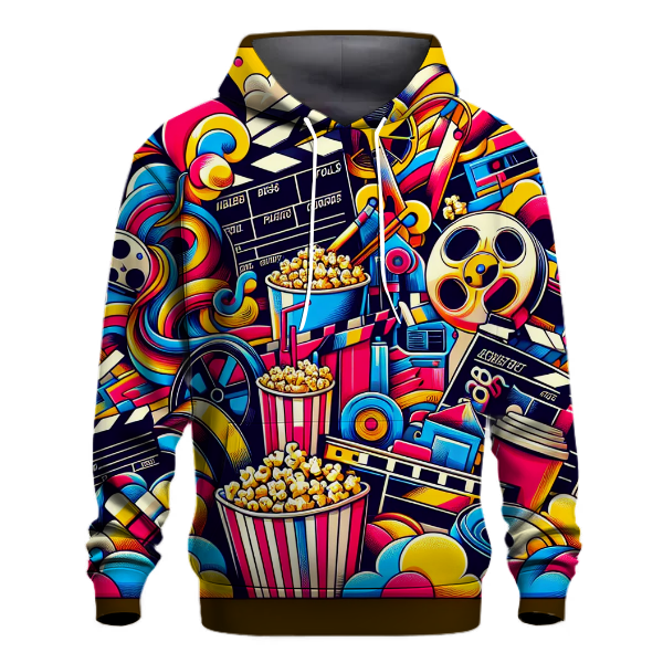 Classic 80s Film Reels Hoodie