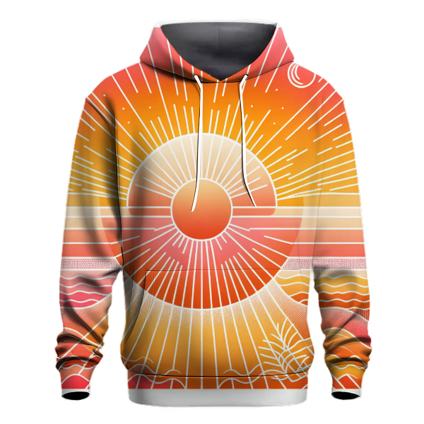 Sunset Bliss Ombre Hoodie