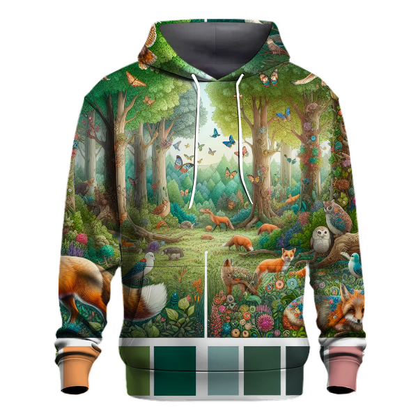 Enchanting Forest Creatures Hoodie