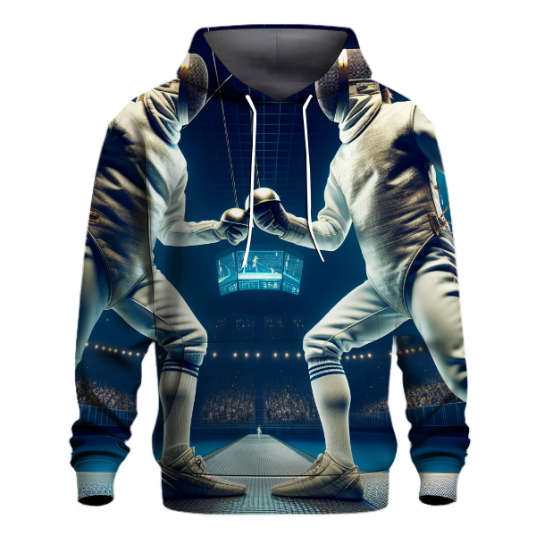 Fencing Epee Elegance Hoodie