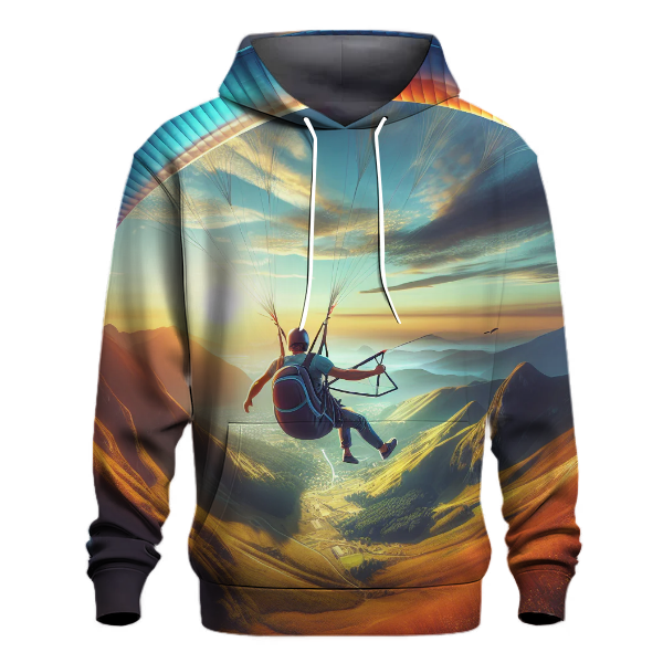 Paragliding Panorama Hoodie