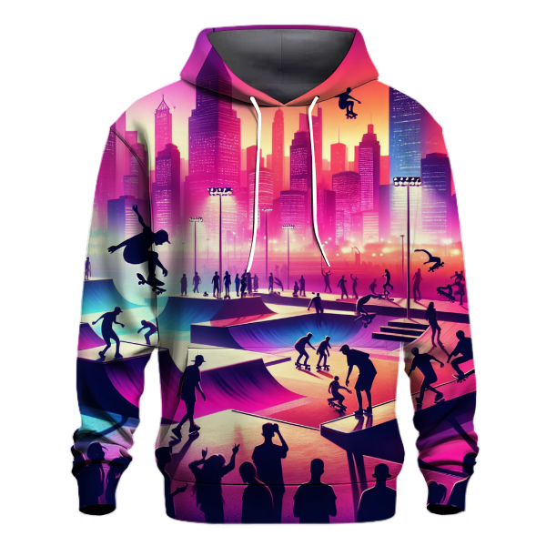 Skateboard Skyline Hoodie