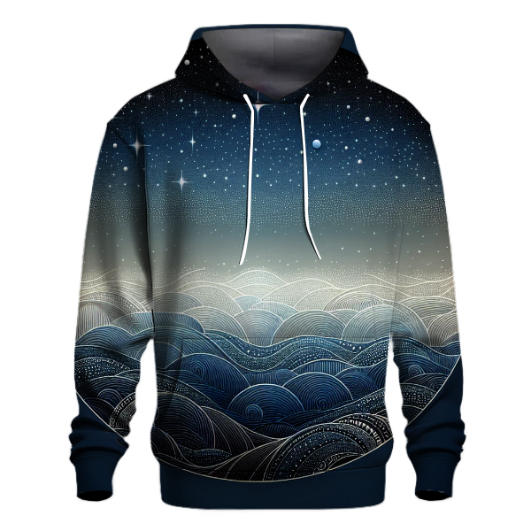 Dreamy Starfield Glow Hoodie