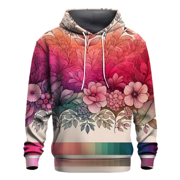 Garden Bloom Gradient Hoodie