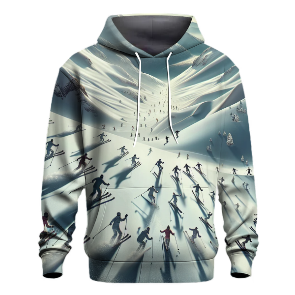 Adventurous Ski Expedition Hoodie