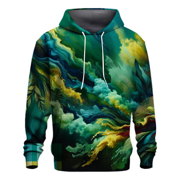 Lush Jungle Echoes Hoodie