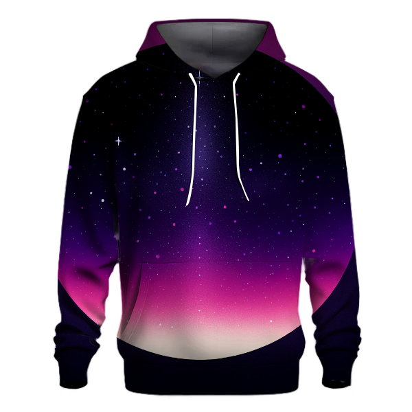 Celestial Starfall Elegance Hoodie