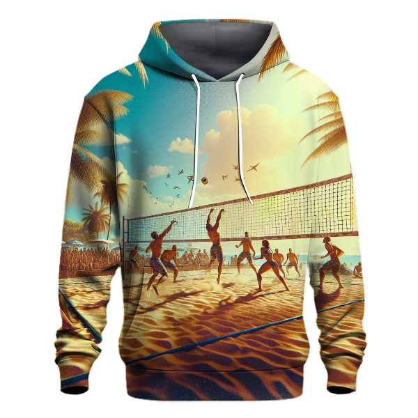 Beach Volleyball - Caribbean Hoodie