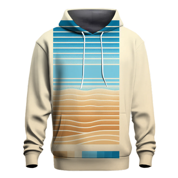 Breezy Beach Gradient Hoodie