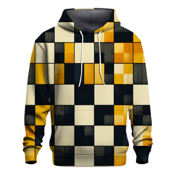 Retro Checker Pop Hoodie