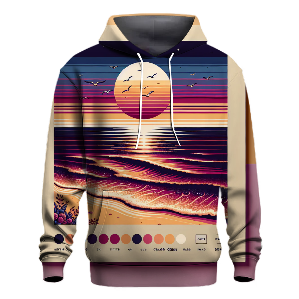 Sunset Beach Serenade Hoodie