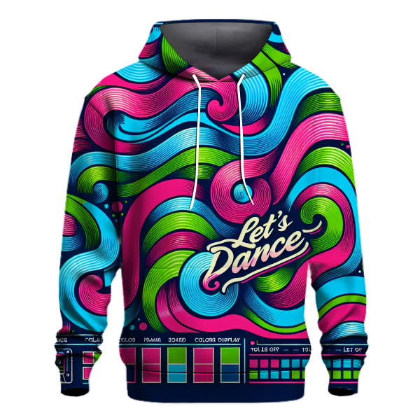 Electric Boogie Lines Hoodie