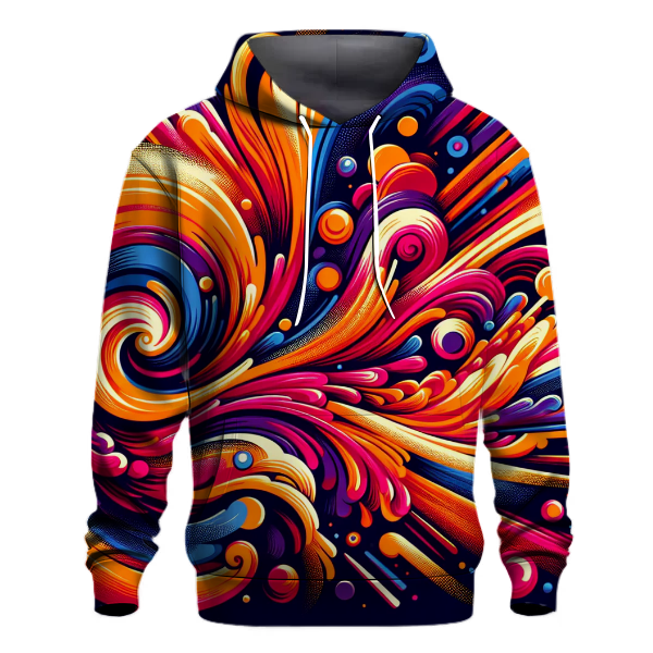 Color Pop Psychedelia Hoodie