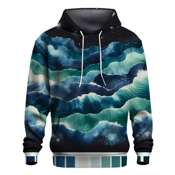 Starlit Ocean Breeze Hoodie