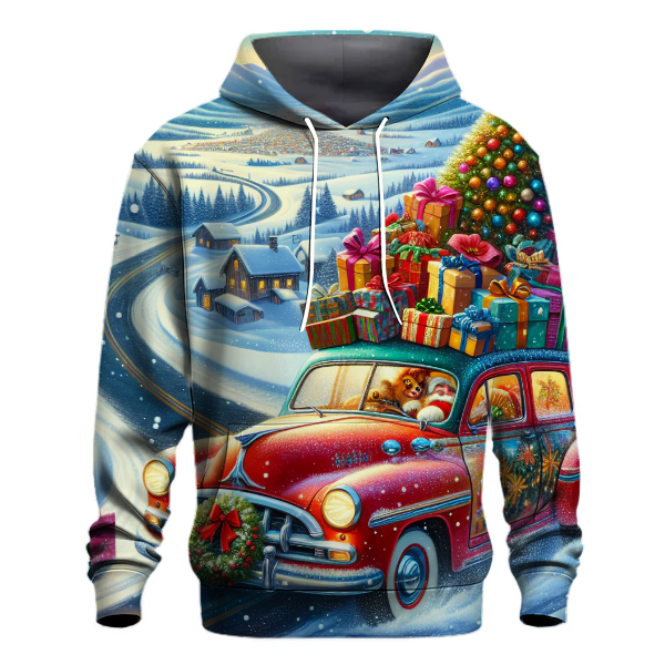 Festive Holiday Road Trip Hoodie
