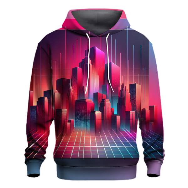 Urban Sunset Glow Hoodie