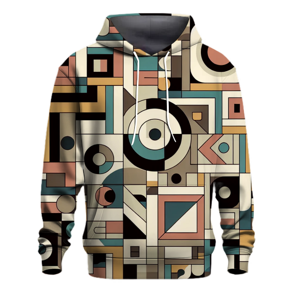 Groovy Geometric Dimensions Hoodie