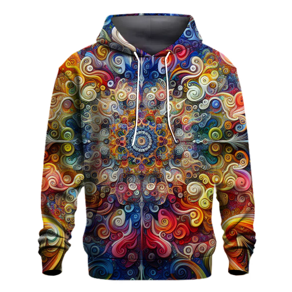 Captivating Colorful Kaleidoscope Hoodie