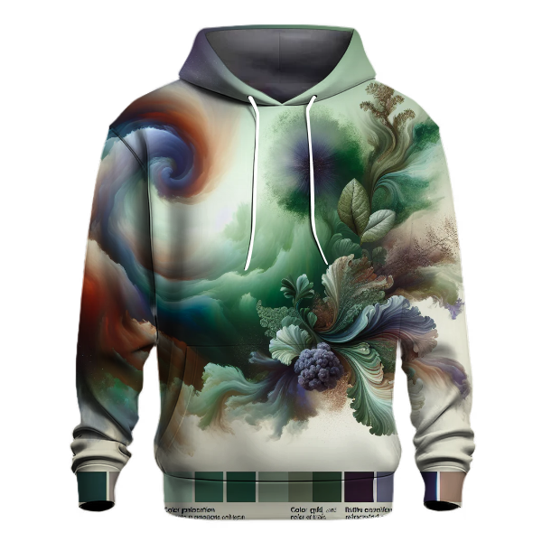 Mystical Forest Hues Hoodie
