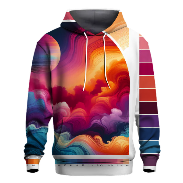 Celestial Sunset Tie-Dye Hoodie