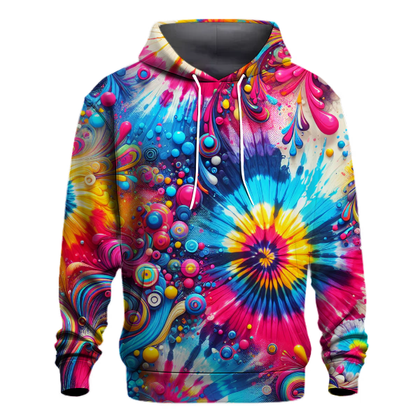 Colorful Chaos Tie-dye Hoodie