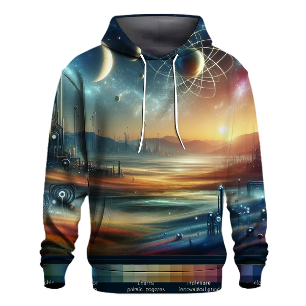 Futuristic Astral Visions Hoodie