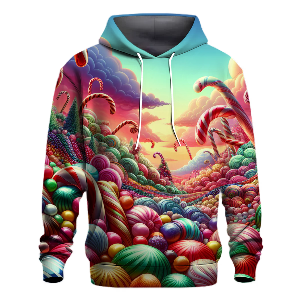 Candyland Christmas Delight Hoodie