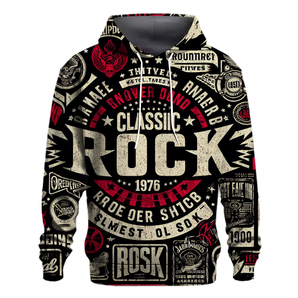 Classic Rock Tour Tee Hoodie