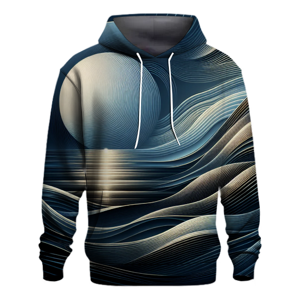 Midnight Tidal Glow Hoodie