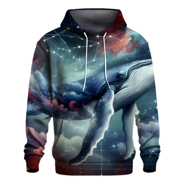 Cosmic Whale Odyssey Hoodie