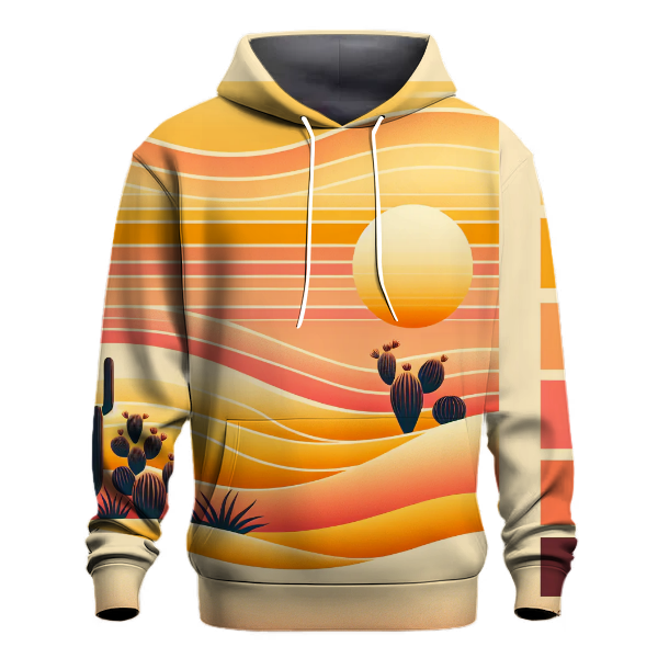 Luminous Desert Sunset Hoodie