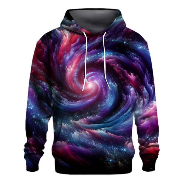 Retro Galaxy Swirl Hoodie
