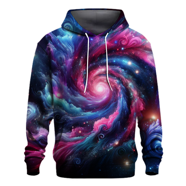Cosmic Neon Fusion Hoodie
