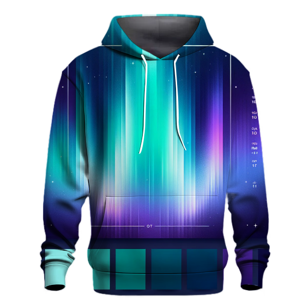 Aurora Nightfall Gradient Hoodie