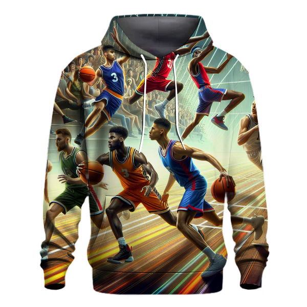 Basketball Court Dynamics Hoodie