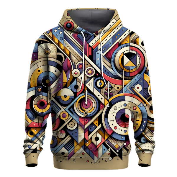 Artful Geometric Bliss Hoodie
