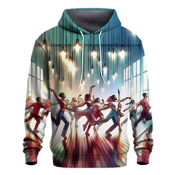 Rhythmic Dance Energy Hoodie