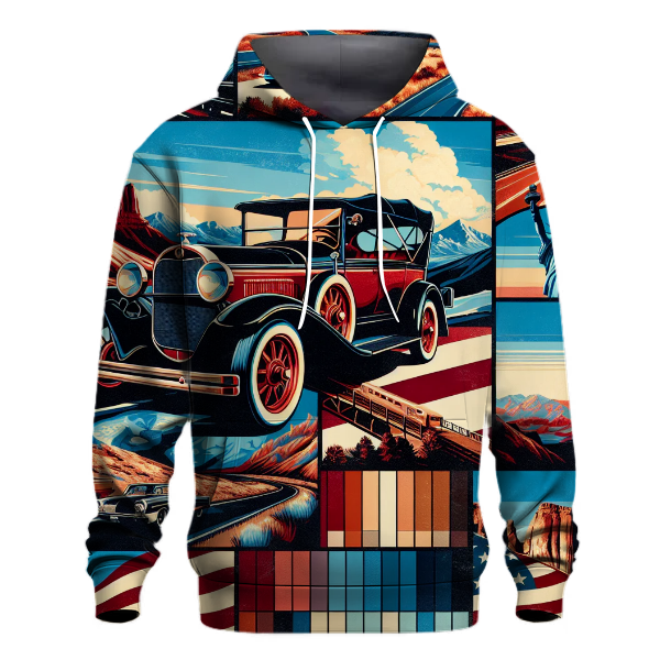 Classic American Road Trip Hoodie