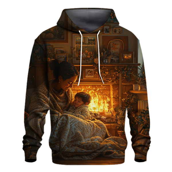 The Echo of Kindness A Mothers Gentle Wisdom Hoodie