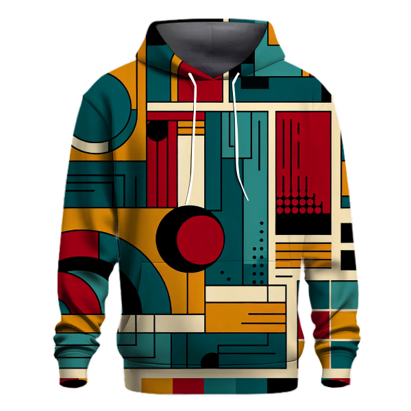 Funky Abstract Groove Hoodie