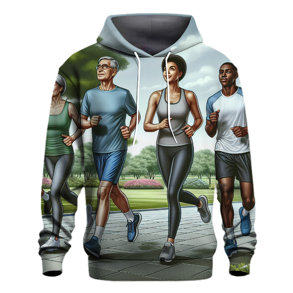 Running for Health Hoodie