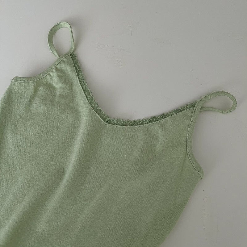 Vintage Camisole Short Tops For Women-Soco Hoodie