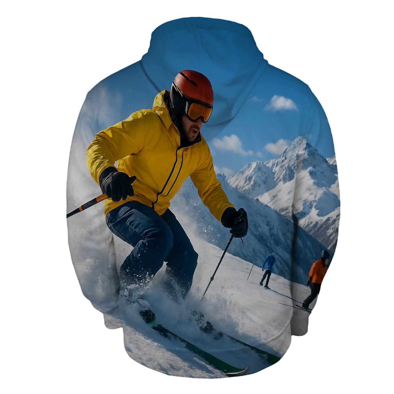 Winter Sports Challenge Half Zip Hoodie