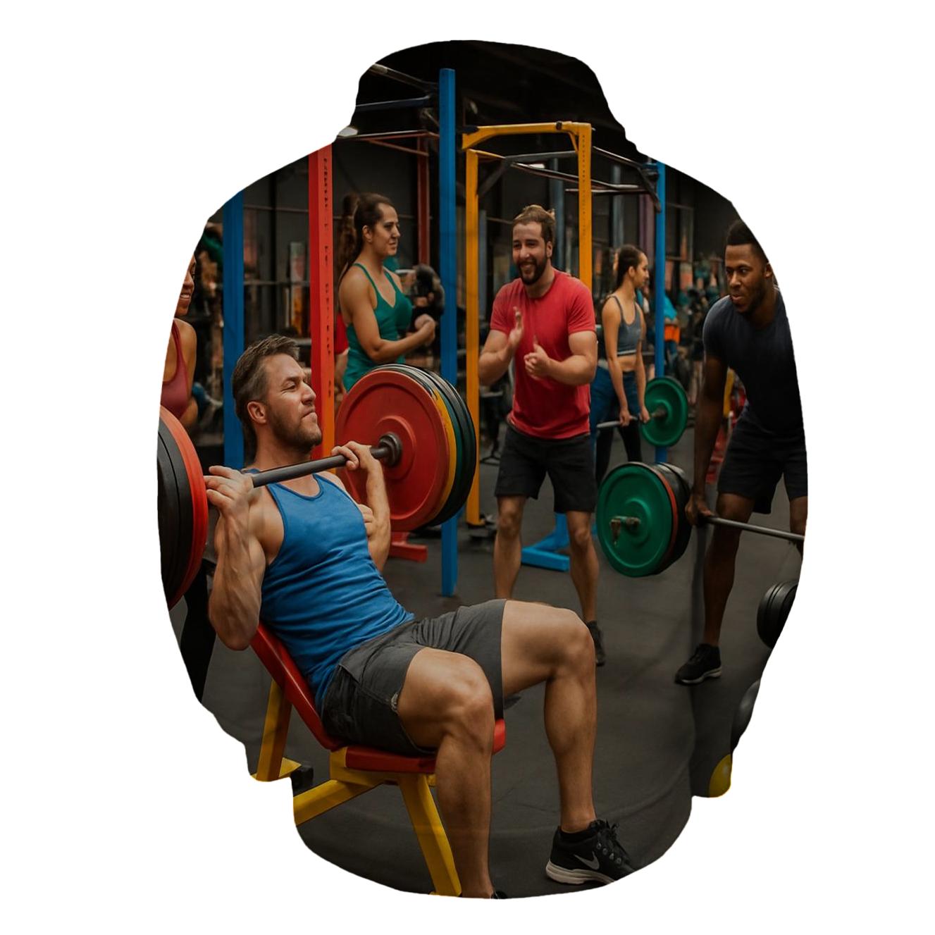 Fitness Lifestyle Half Zip Hoodie