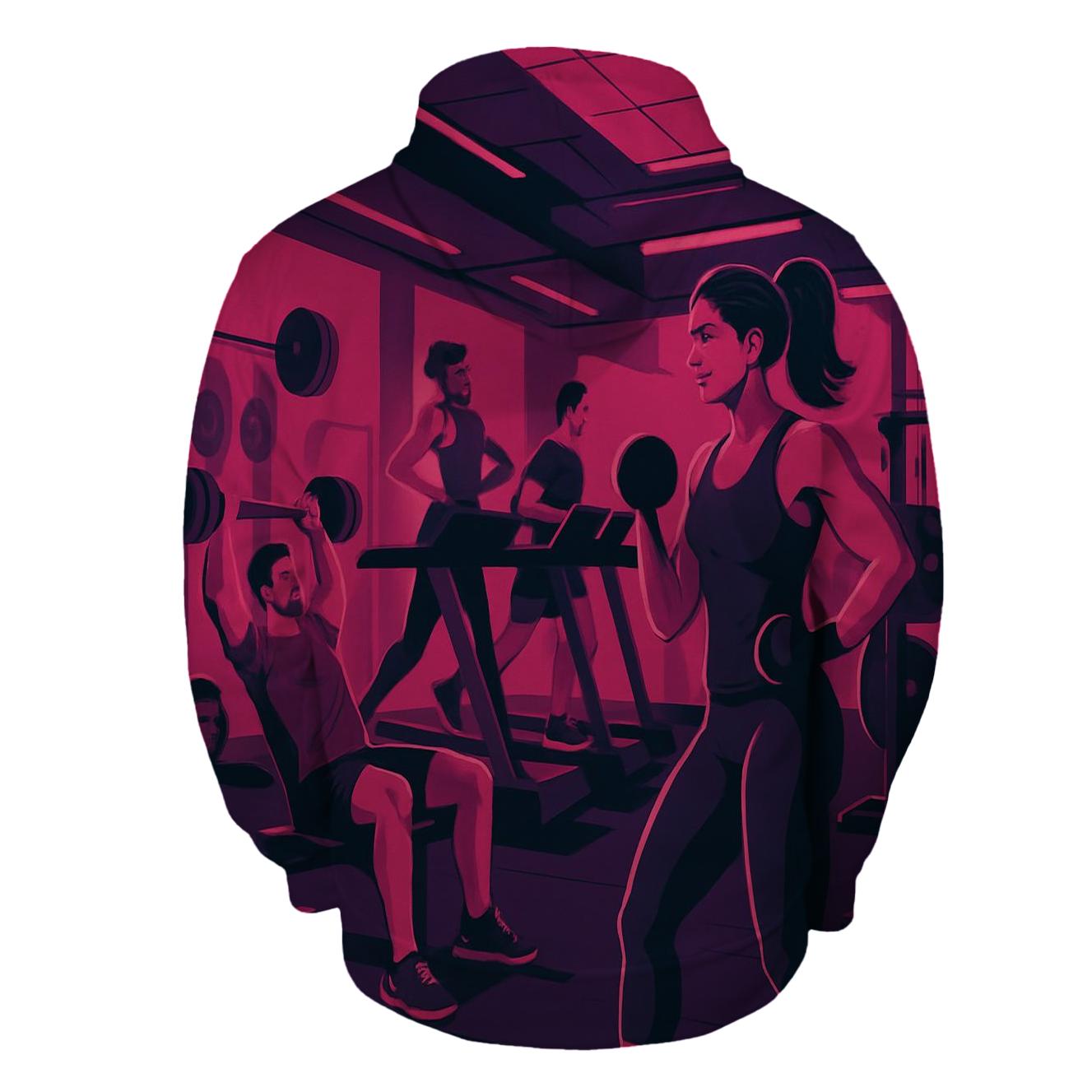 Fitness Fusion Half Zip Hoodie