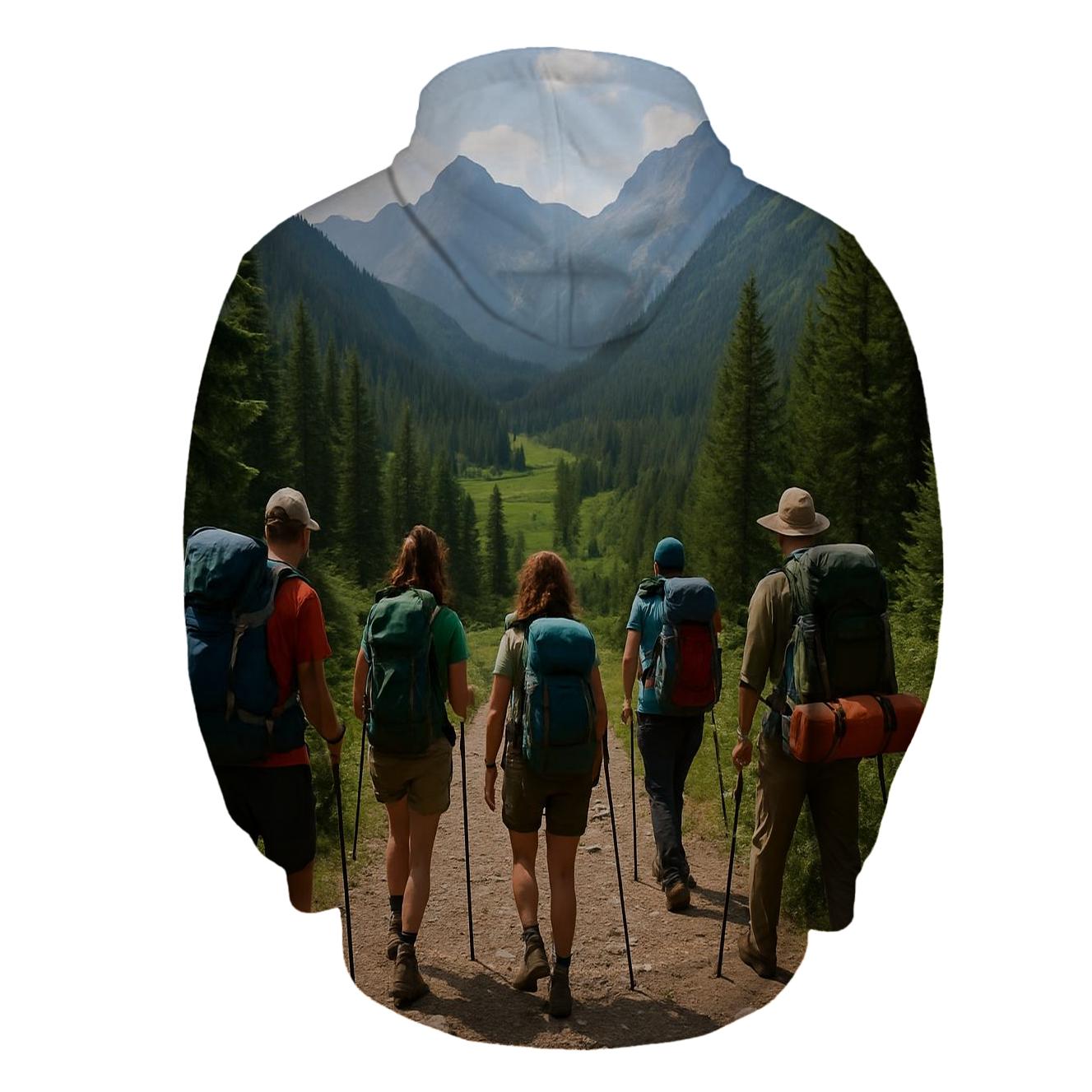 Adventure Hiking Half Zip Hoodie