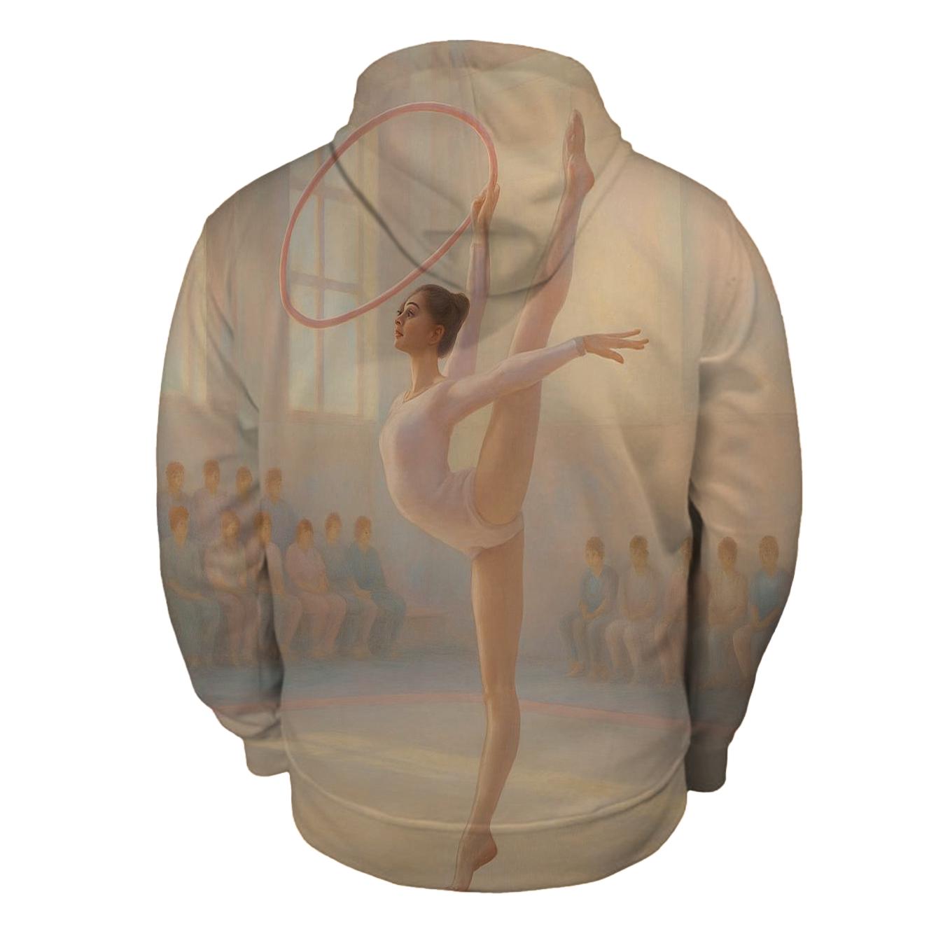 Gymnastics Grace Half Zip Hoodie