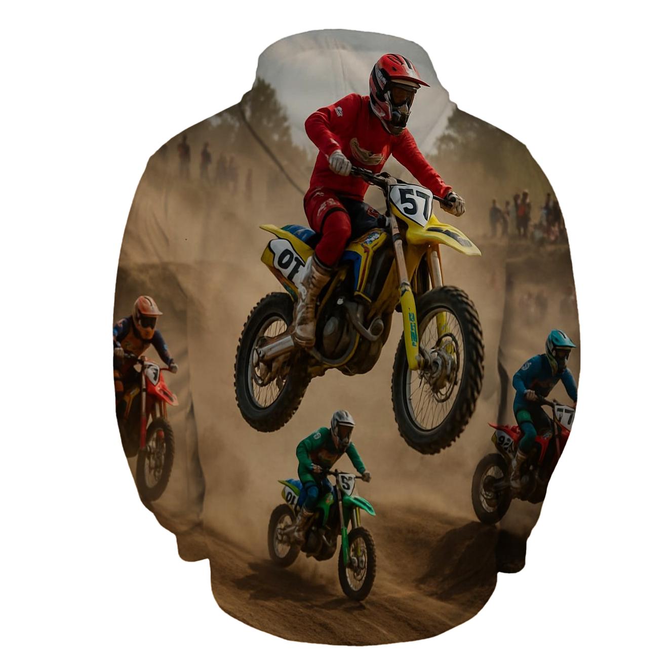 Motocross Energy Half Zip Hoodie