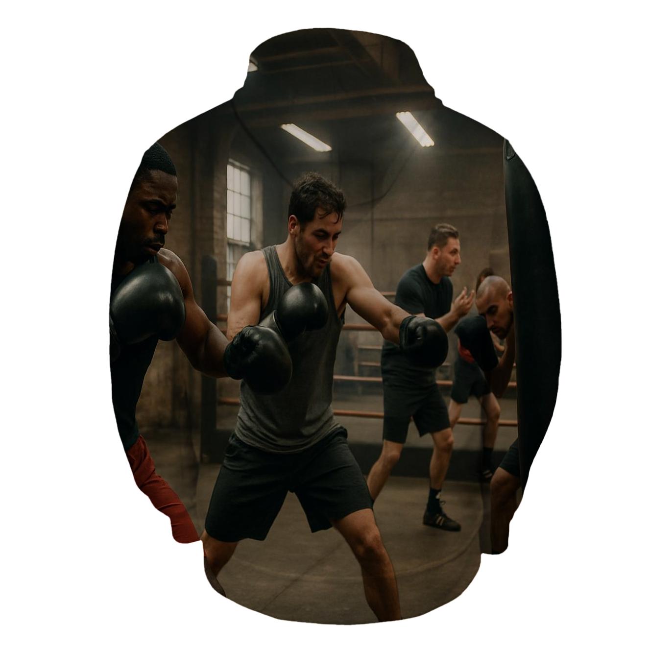 Boxing Champions Half Zip Hoodie